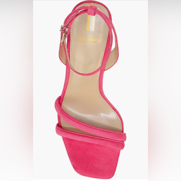 🌸 NWT BNIB • Sam Edelman Kia Strappy Sandal in Dahlia Pink • 9M - Picture 6 of 10